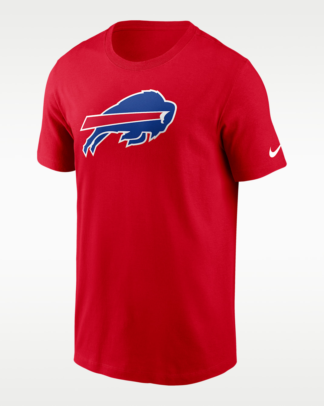 Playera Nike de la NFL para hombre Buffalo Bills Logo Essential - Rojo