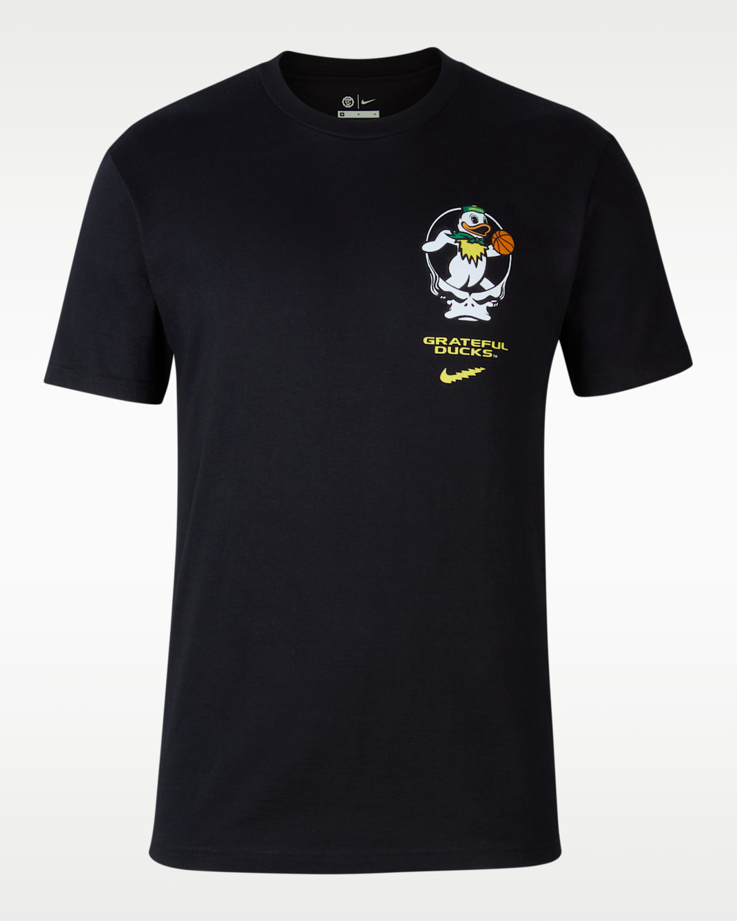 Grateful Ducks Men's Steal Your Face T-Shirt - Black