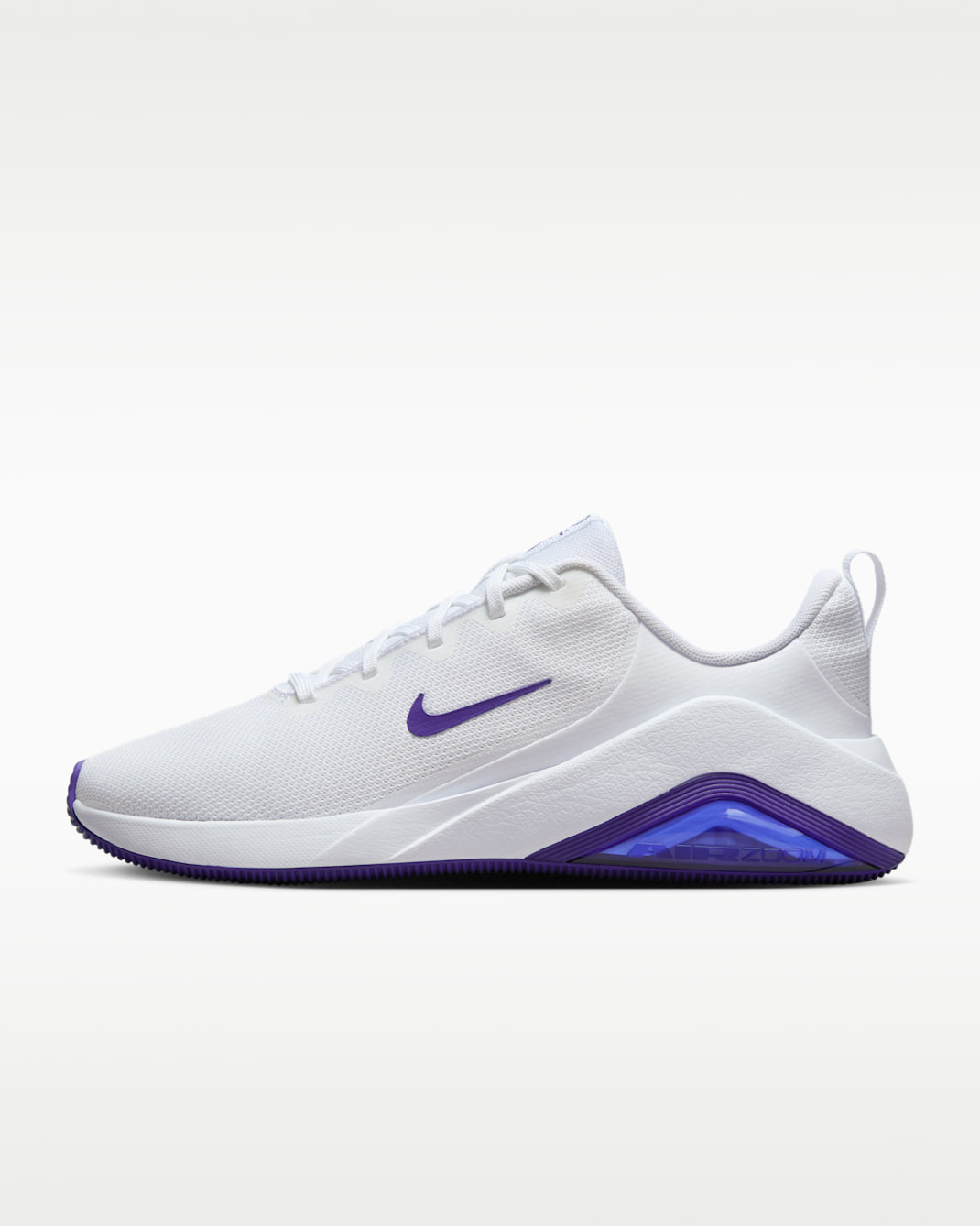 Sapatilhas de treino Nike Bella 7 para mulher - Branco/Branco/Roxo Court