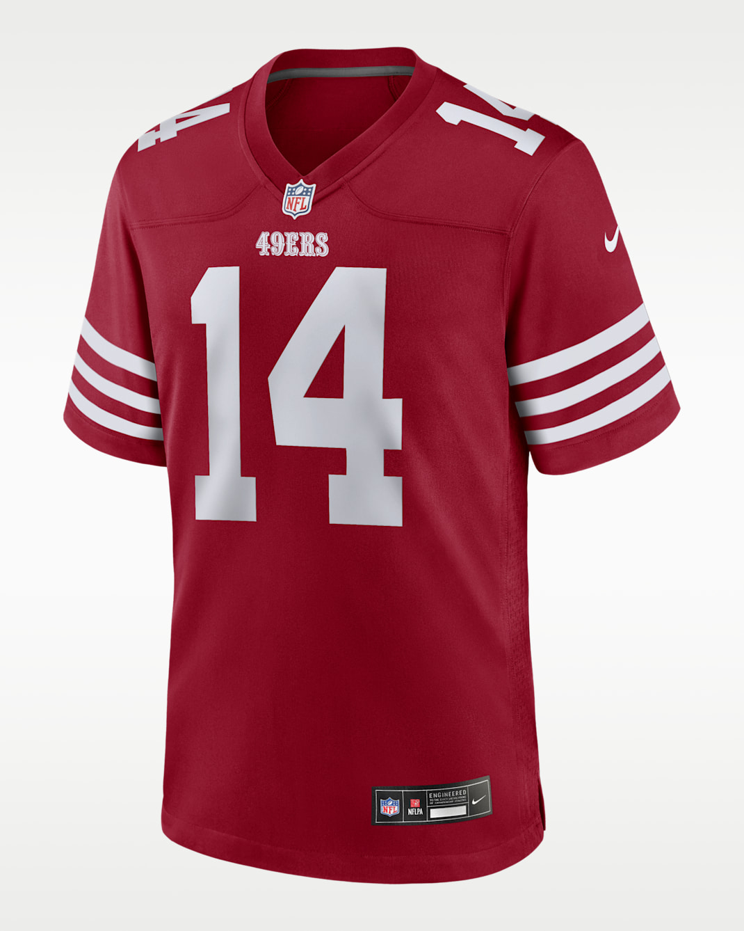 Jersey de fútbol americano Nike de la NFL Game para hombre Ricky Pearsall San Francisco 49ers - Escarlata