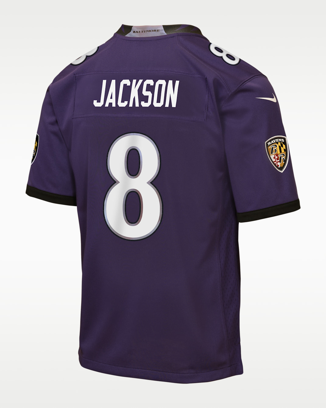 Lamar Jackson Baltimore Ravens Big Kids' Game Jersey