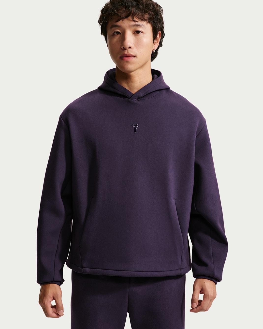 Kobe 男款 Nike Dri-FIT 套頭籃球連帽上衣 - Purple Dynasty/Purple Dynasty