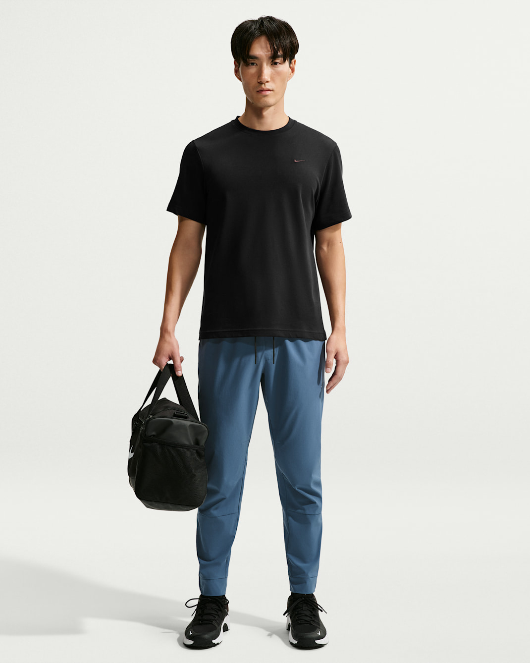 Pants versátiles Dri-FIT con puños con cierre para hombre Nike Unlimited - Pizarra nuevo/Negro/Pizarra nuevo