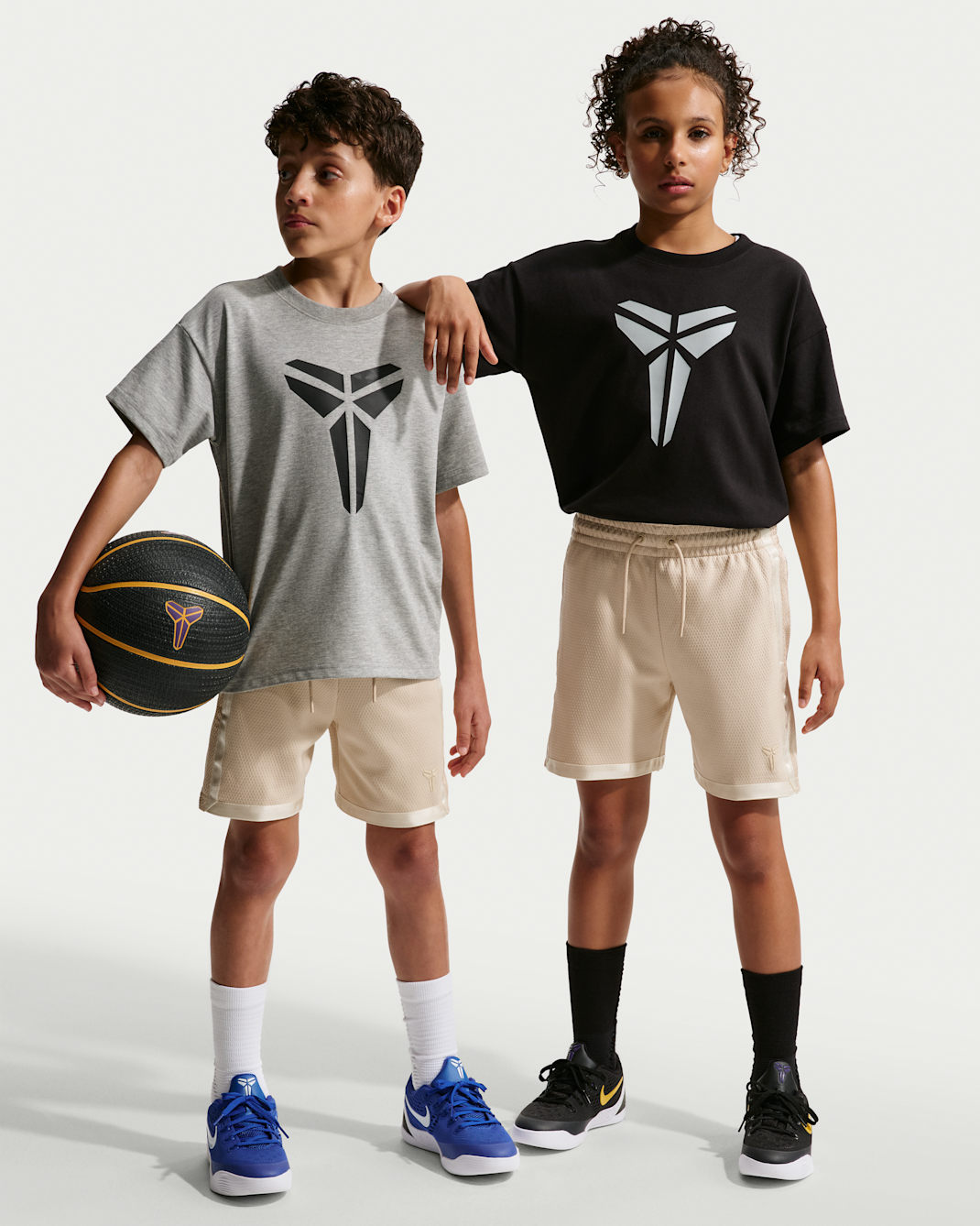 Shorts Dri-FIT Mamba para niños de talla grande Kobe - Duna/Duna