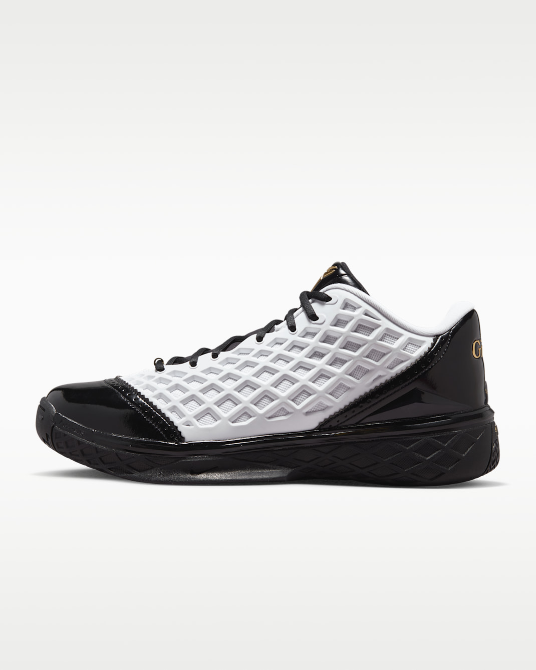 コービー 3 LOW プロトロ バスケットボールシューズ - ホワイト/ブラック/メタリックゴールド