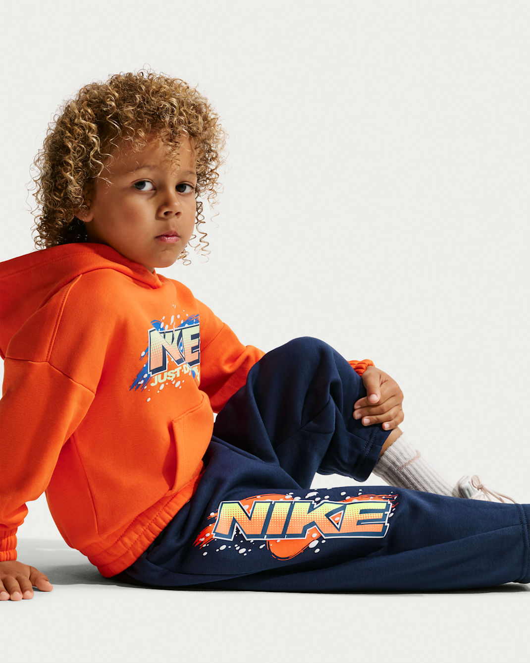 Nike Sportswear Toddler Snow Motion Fleece Pullover Hoodie 2-Piece Set