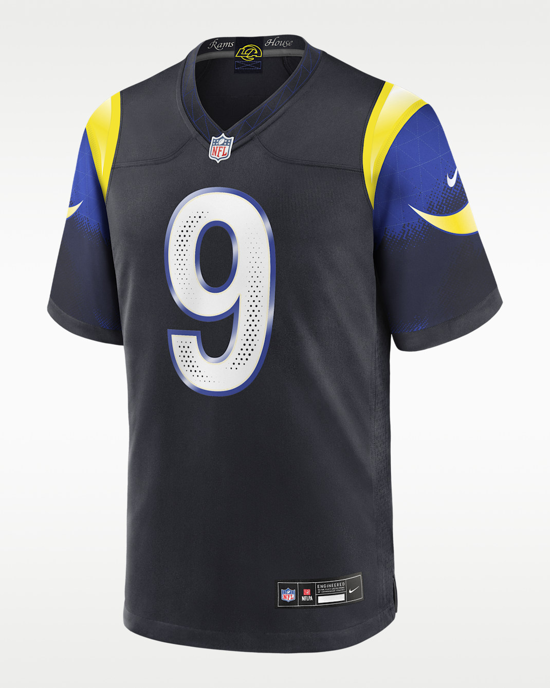 Matthew Stafford Los Angeles Rams Rivalries Collection Men’s Nike NFL Game Jersey - Navy