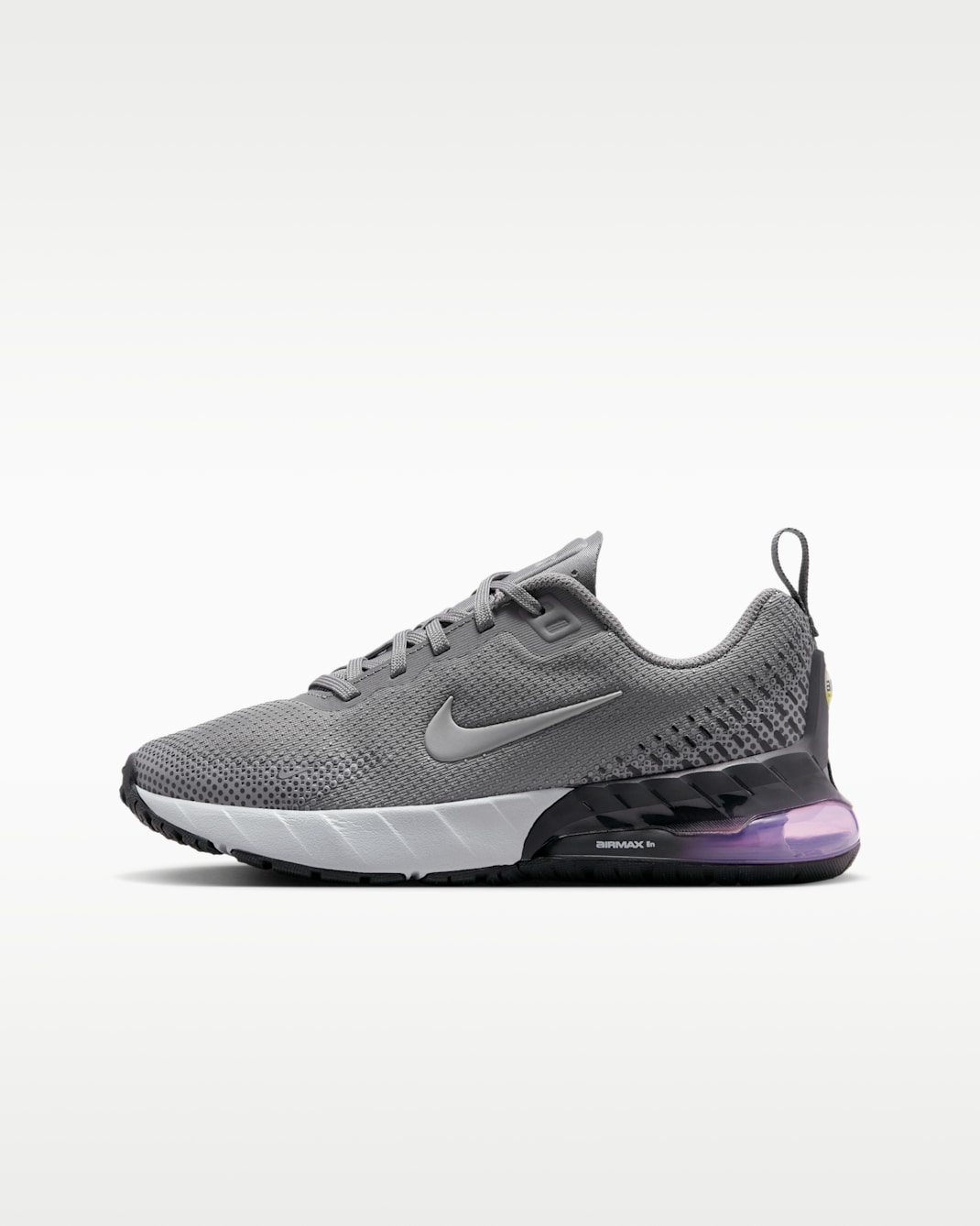 Tenis para niños grandes Nike Air Max Phoenix - Antracita/Gris humo claro/Violeta brillante/Punta de Lápiz