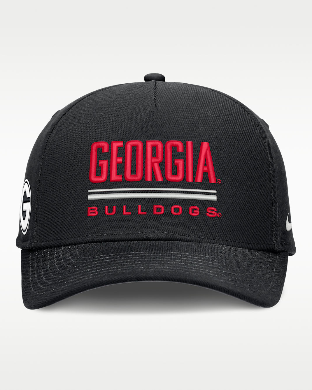 Georgia Sideline Practice Rise Men's Nike Dri-FIT College Adjustable Hat