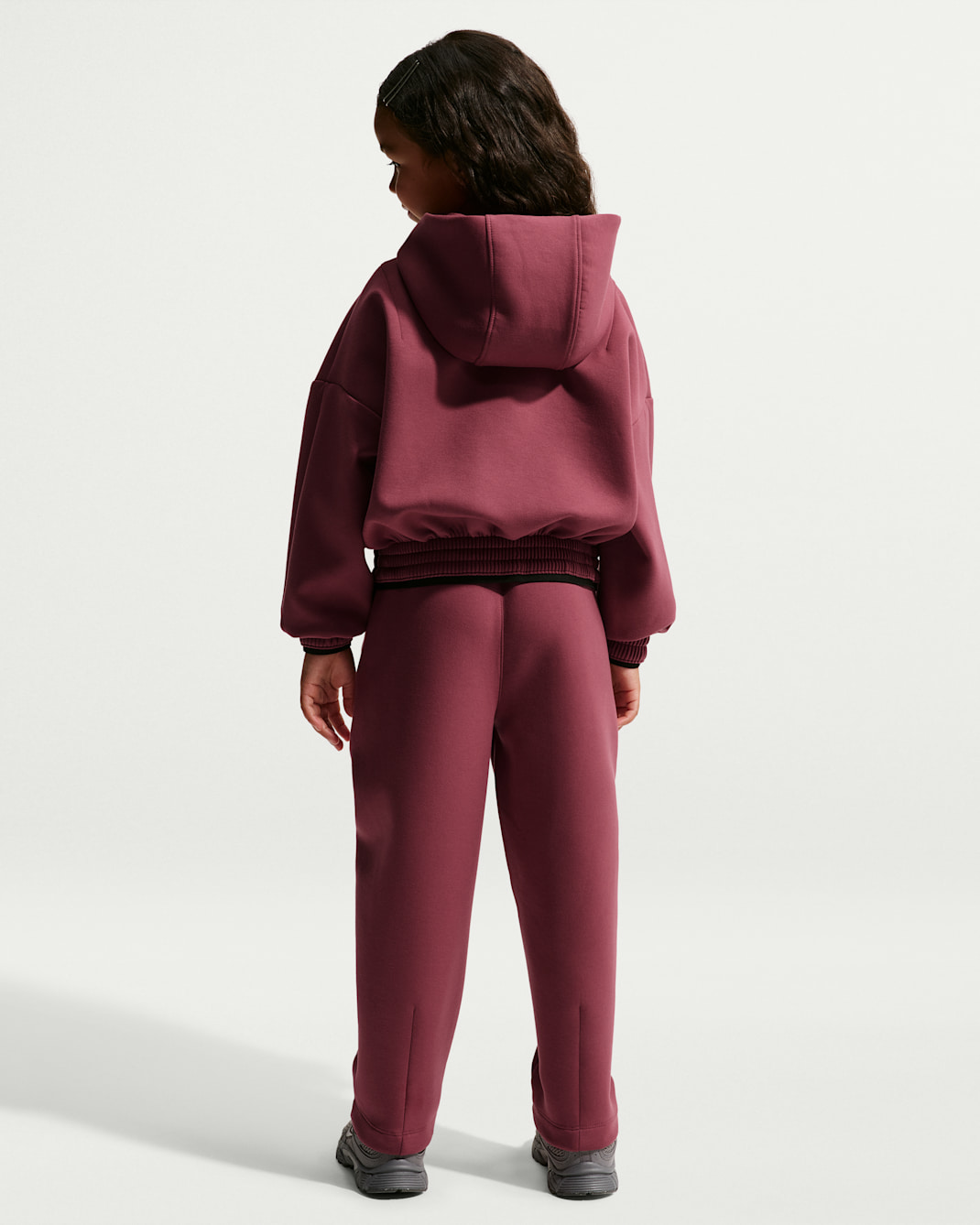 Nike Little Kids' Luxe Perform 2-Piece Full-Zip Hoodie Set