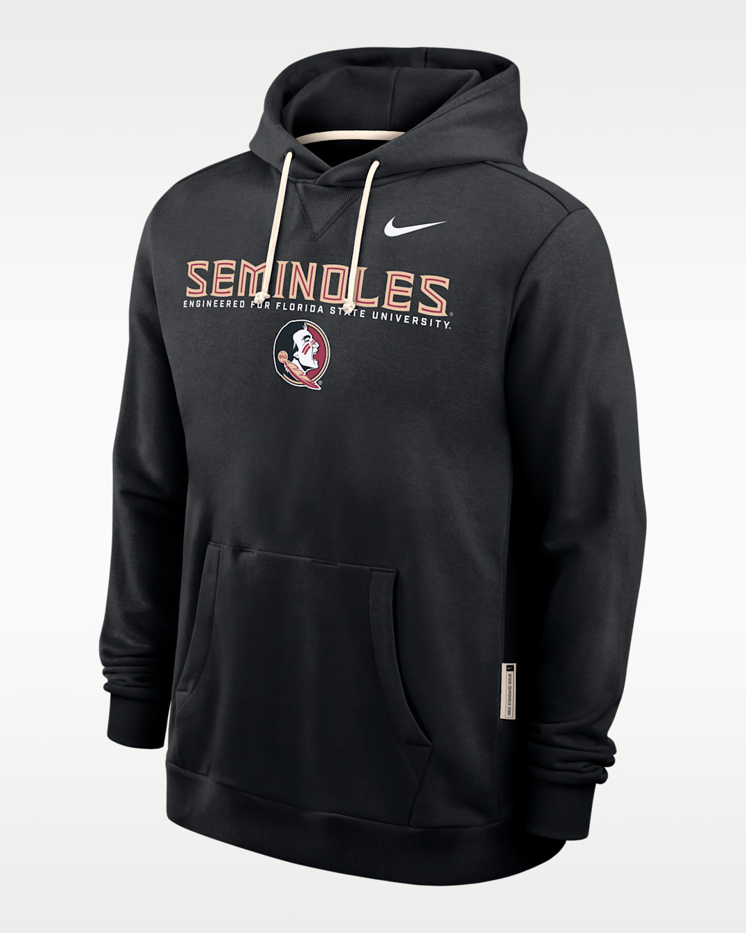 Florida State Sideline Men's Nike Dri-FIT College Pullover Hoodie - Black