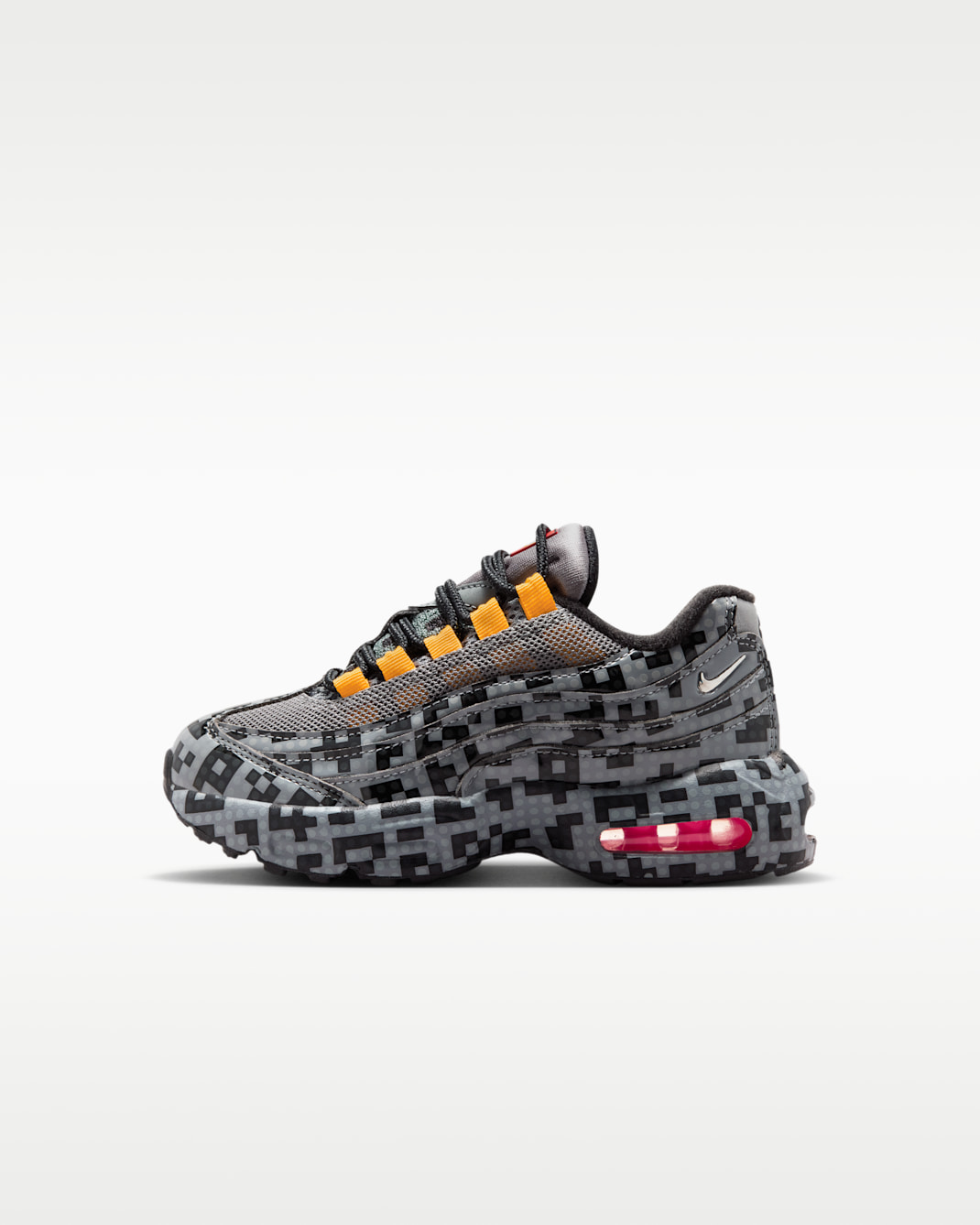 Nike Air Max 95 x LEGO® Collection Younger Kids' Shoes - Smoke Grey/Black/University Gold/Metallic Silver