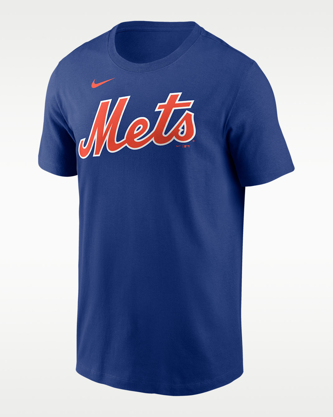 Playera Nike de la MLB para hombre Francisco Lindor New York Mets - Azul enérgico