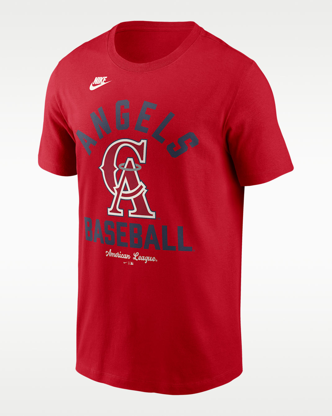 California Angels Cooperstown Men's Nike MLB T-Shirt - Red