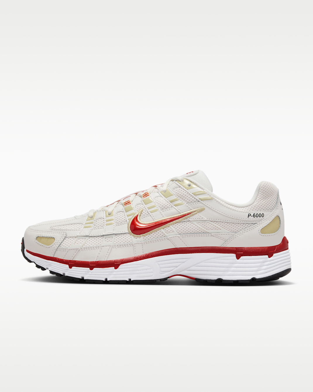 รองเท้า Nike P-6000 - Phantom/ขาว/ดำ/Dragon Red