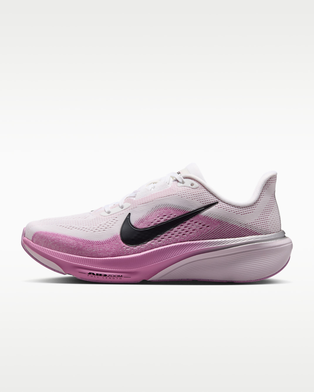 Nike Pegasus 42 Women's Road Running Shoes - White/Light Magenta/Bleached Lilac/Black