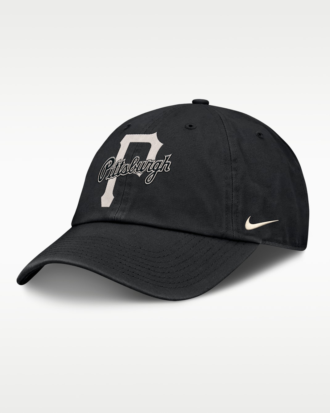 Gorra Nike de la MLB ajustable para hombre Pittsburgh Pirates Statement Club - Negro