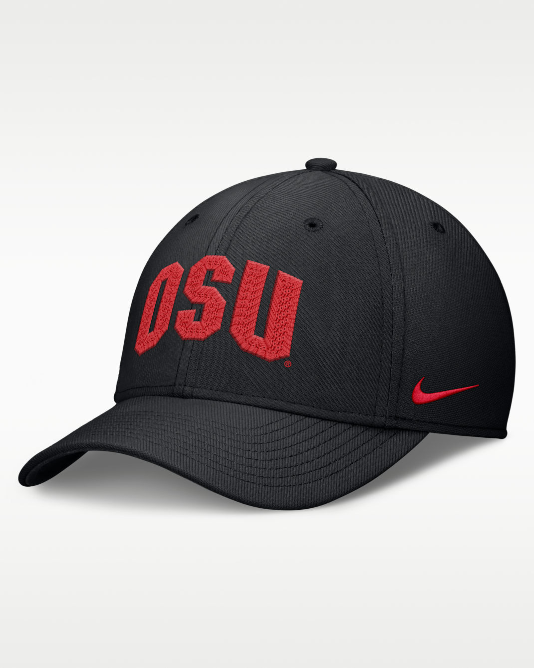 Ohio State Classic Swooshflex Men's Nike Dri-FIT College Hat - Black