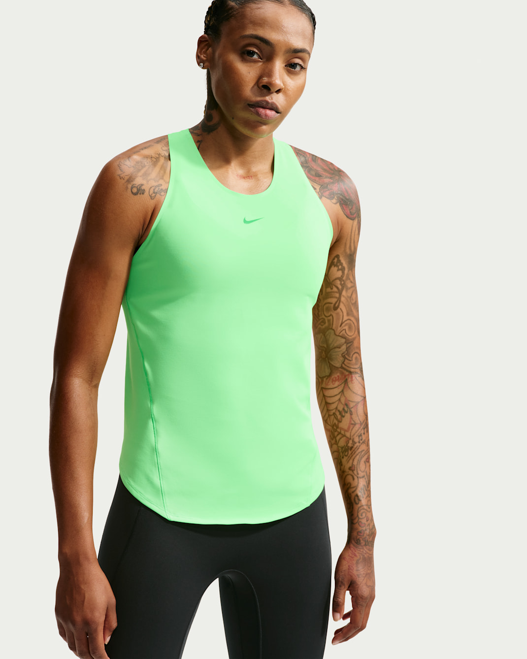 Nike Universa singlet til dame - Illusion Green/Green Spark