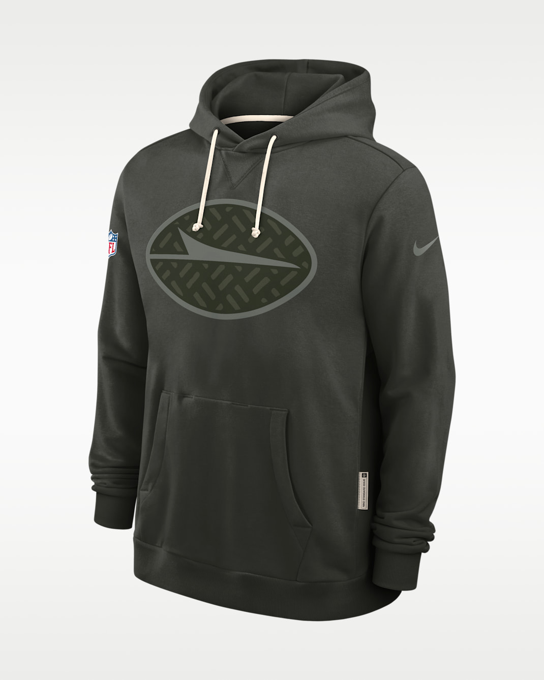 New York Jets Rivalries Collection Sideline Men's Nike Dri-FIT NFL Pullover Hoodie - Green