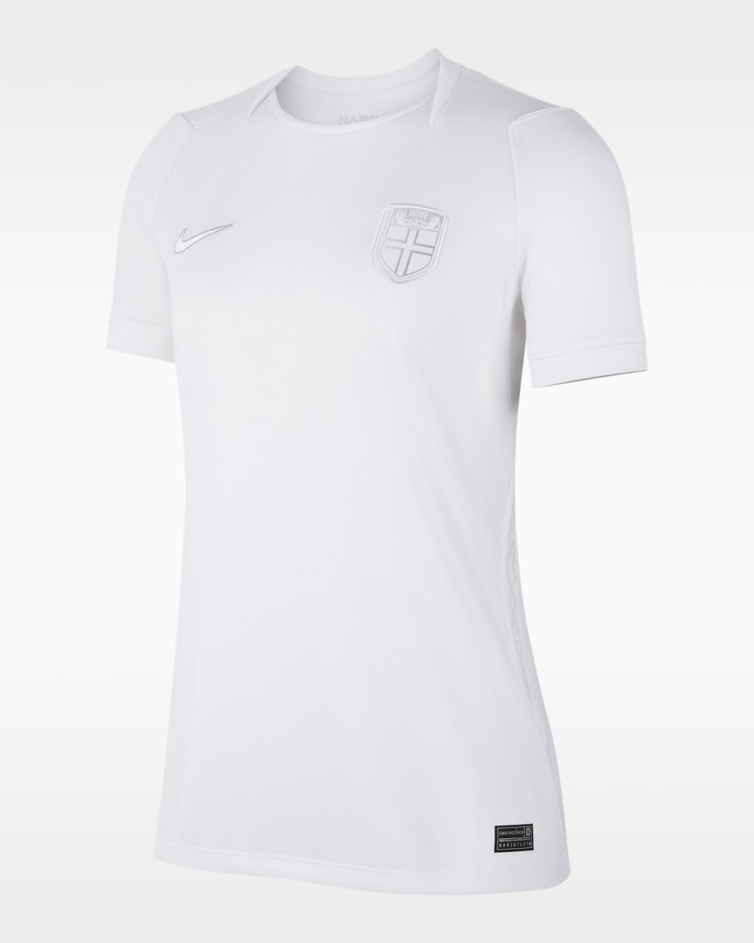 Maillot de foot Replica Nike Dri-FIT Norway 2026 Stadium Third pour femme - Blanc/Pure Platinum/Blanc