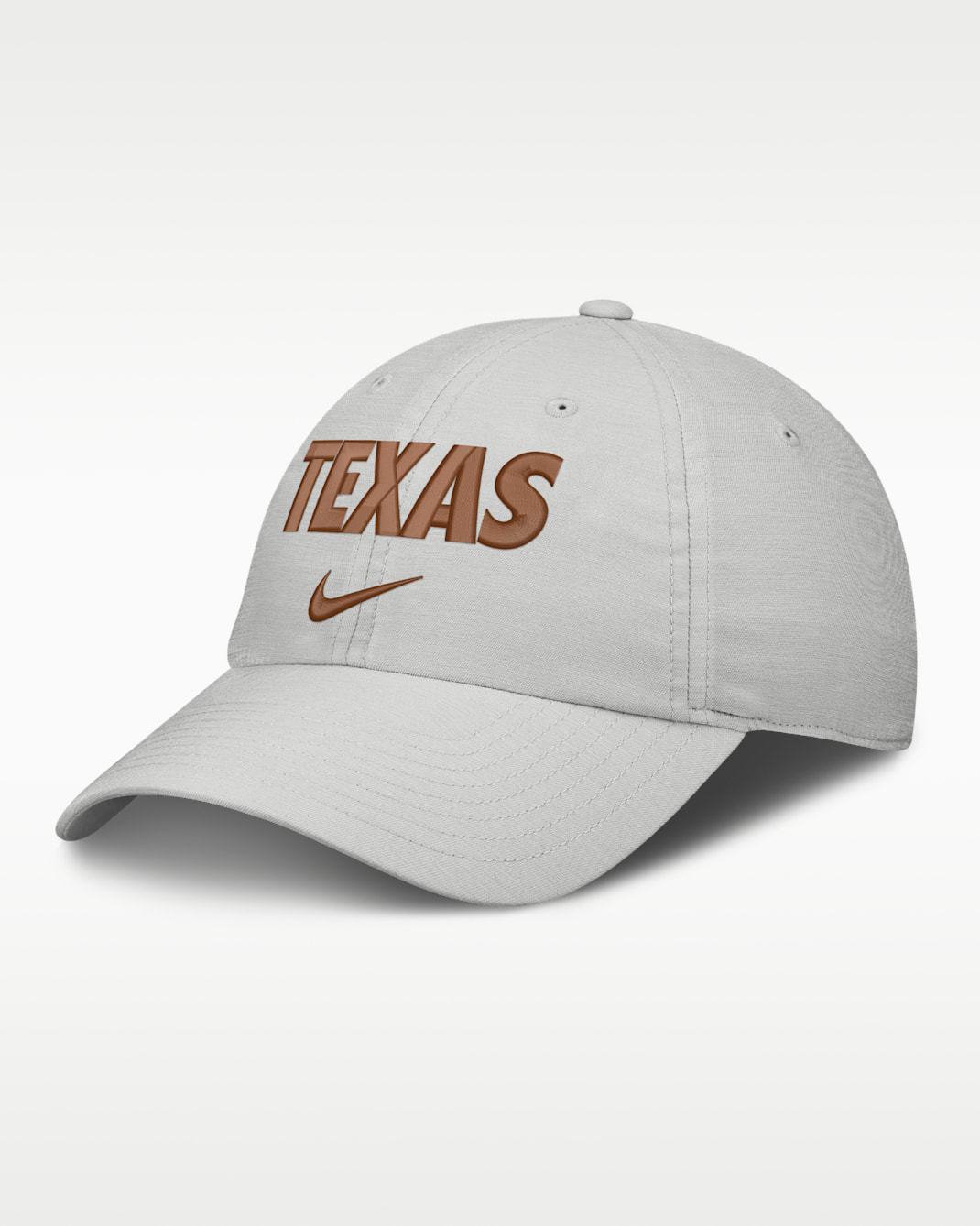 Texas Sideline Club Practice Men's Nike College Adjustable Hat - Photon Dust