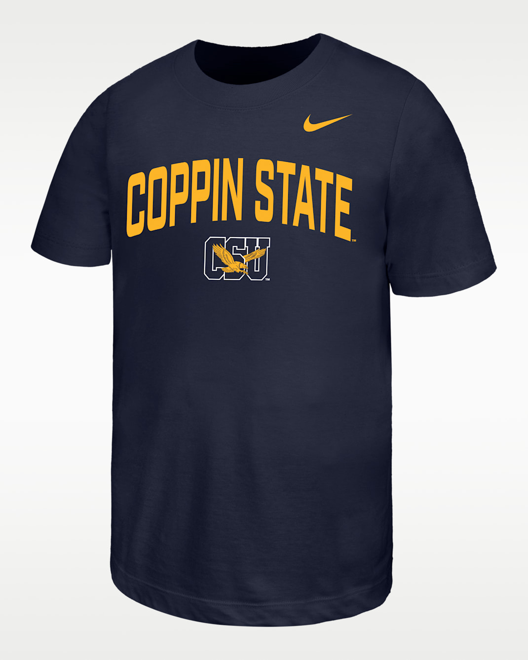 Nike College (Coppin State University) Big Kids' Short-Sleeve T-Shirt - College Navy