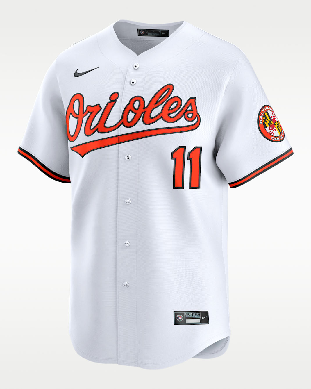 Jordan Westburg Baltimore Orioles Men's Nike Dri-FIT ADV MLB Limited Jersey - White