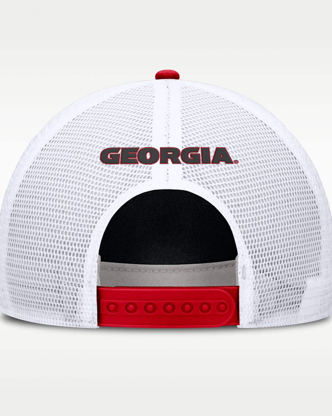 Georgia Sideline Gameday Rope Men's Nike College Trucker Adjustable Hat