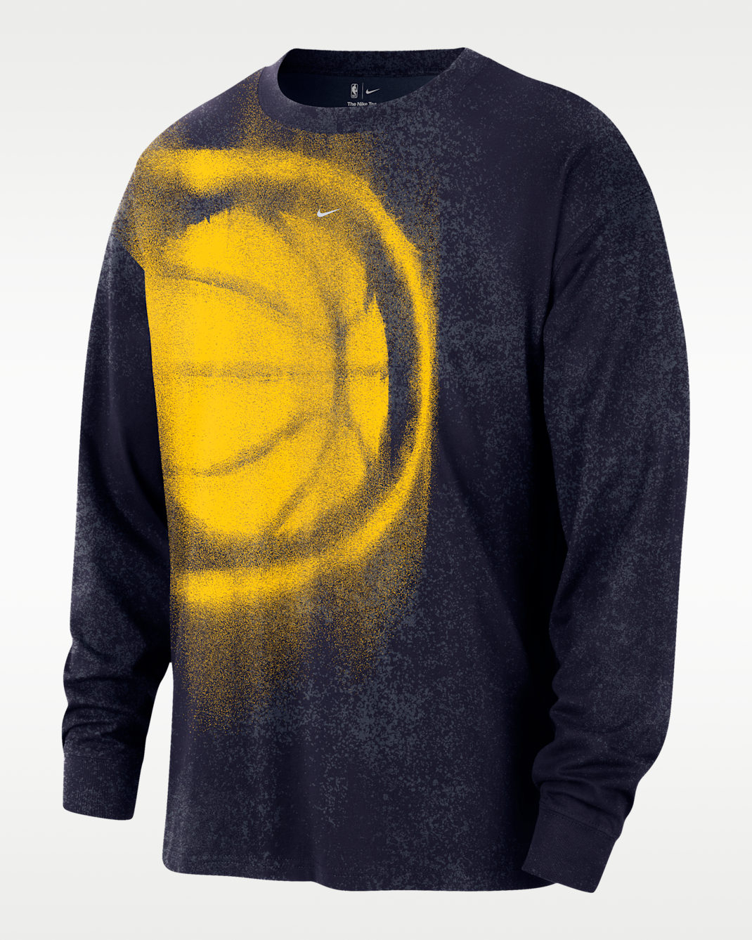 Indiana Pacers Essential Anthem Men's Long-Sleeve Basketball T-Shirt - College Navy