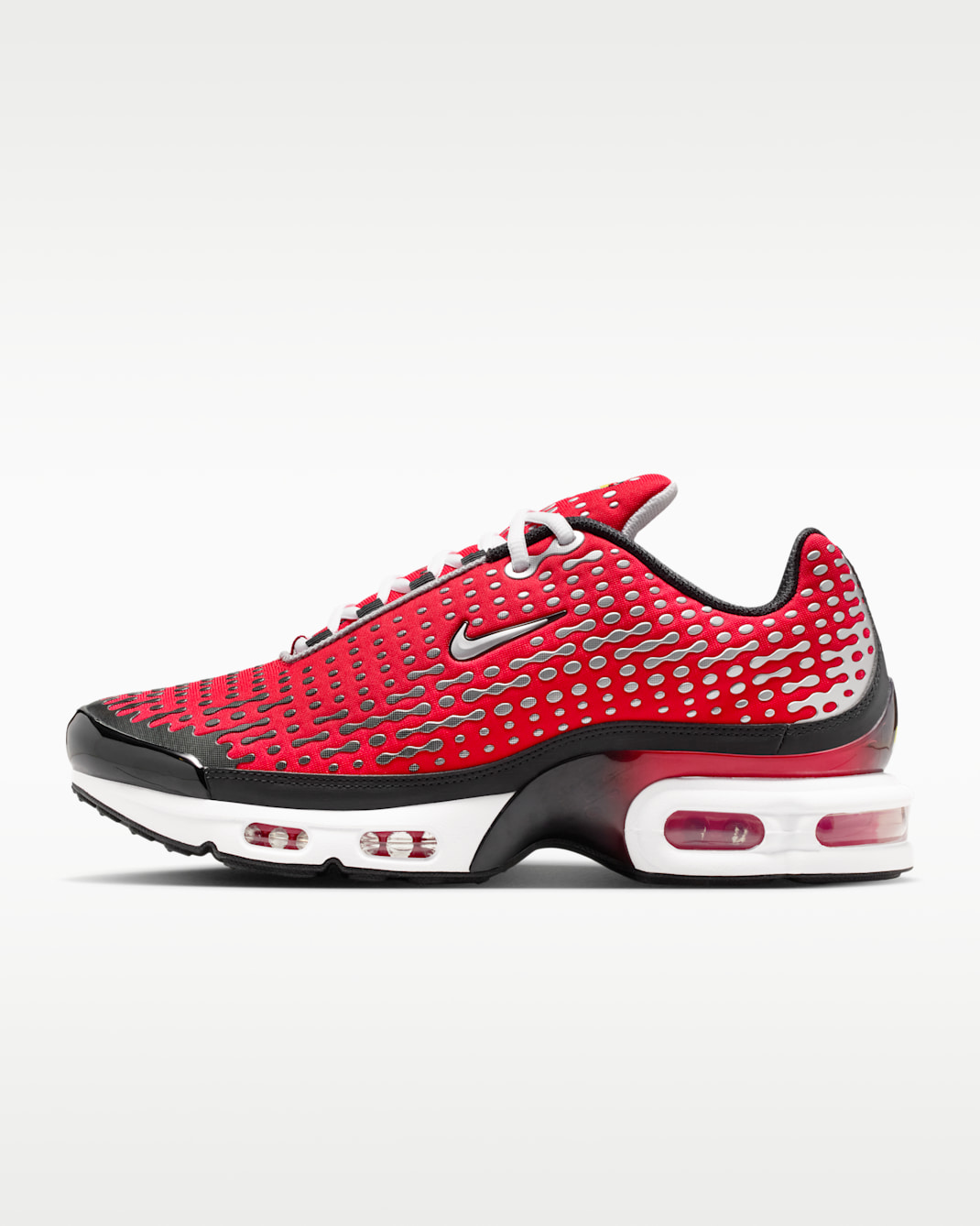 ナイキ エア マックス プラス 7 メンズシューズ - ユニバーシティレッド/ブラック/ホワイト/メタリックシルバー