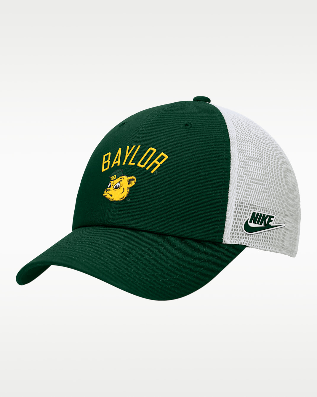 Nike College (Baylor) Unstructured Trucker Cap - Gorge Green