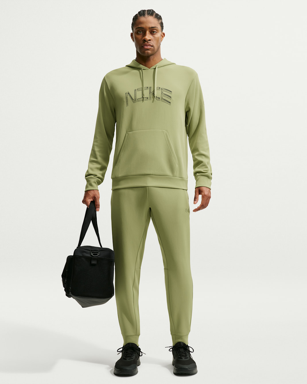 Nike Flex Men's Dri-FIT UV Protection Training Joggers - Dusty Olive/Black
