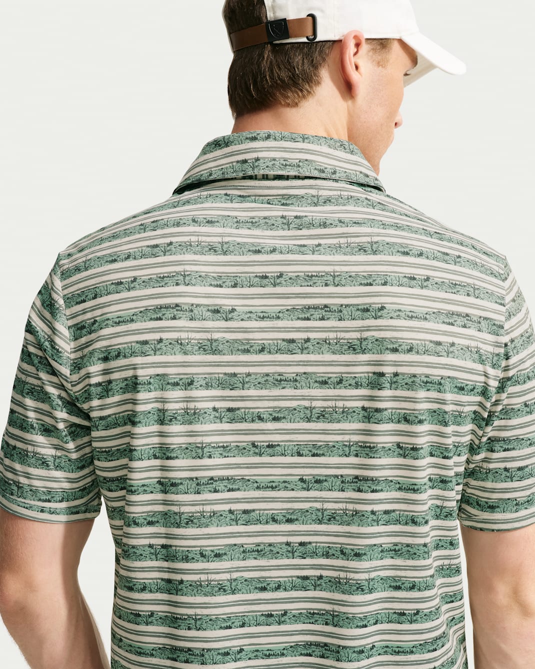 Nike Par Men's Dri-FIT Striped Golf Polo