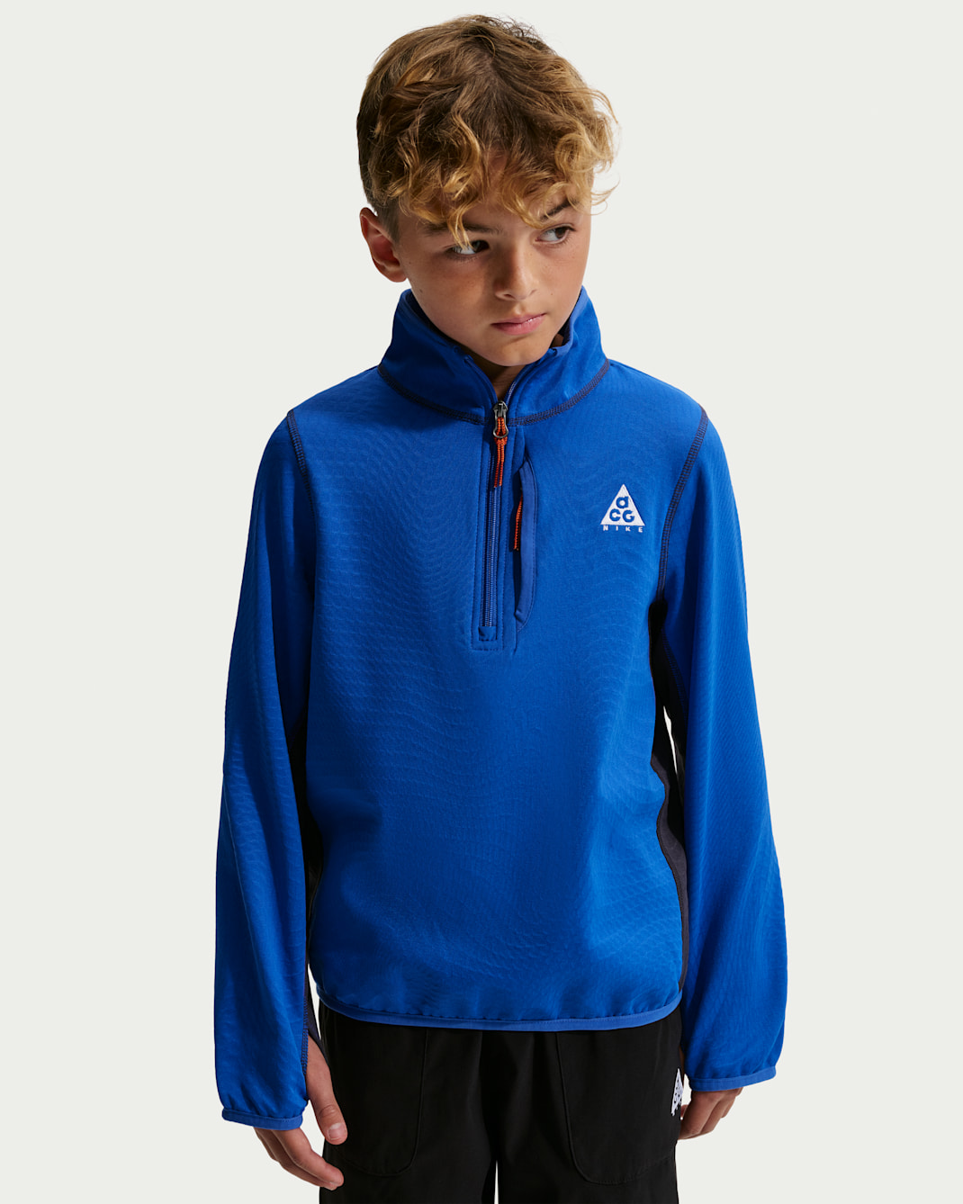 Nike ACG Big Kids' Dri-FIT Wolf Grid Hiking Jacket - Hyper Royal