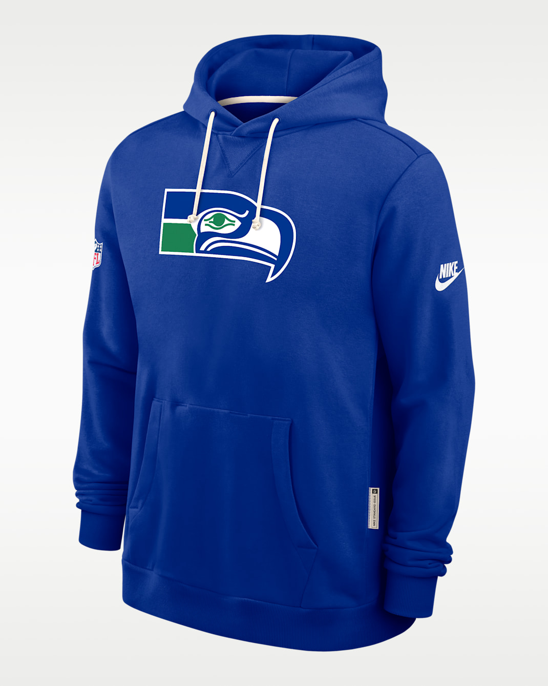 Seattle Seahawks Alt Offensive Set Play Sideline Men's Nike Dri-FIT NFL Pullover Hoodie - Royal