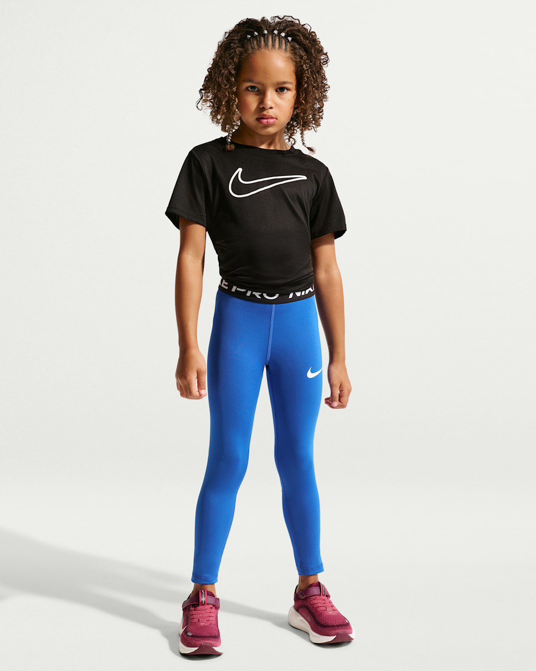 Nike Pro Little Kids' Dri-FIT Leggings - Game Royal