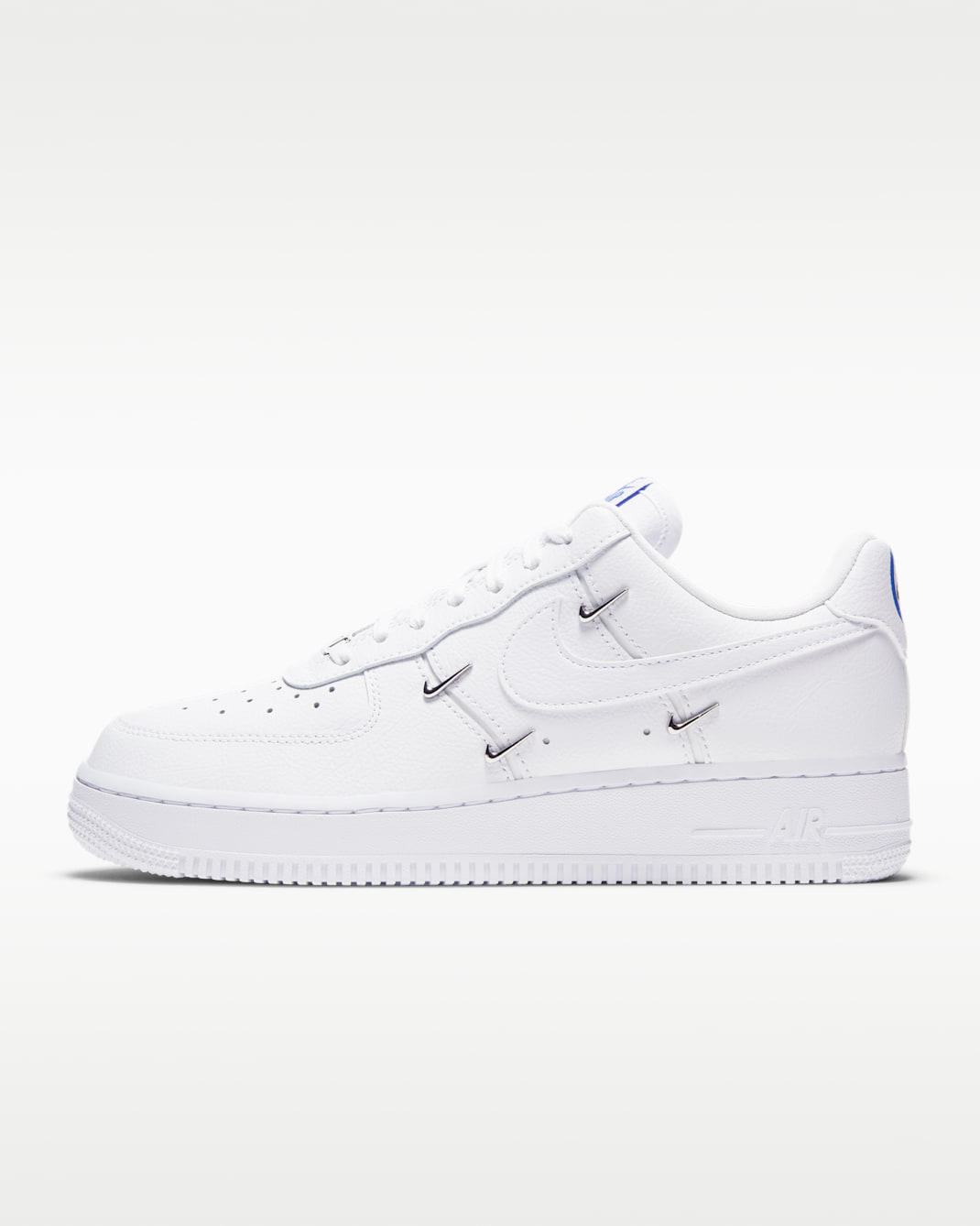 Nike Air Force 1 '07 LX Women's Shoes - White/Hyper Royal/Black/White