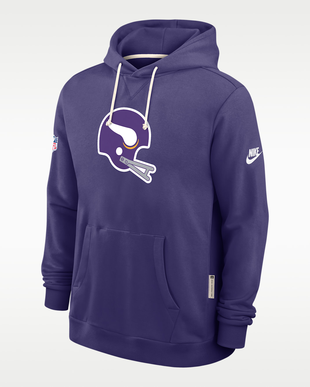 Sudadera con gorro sin cierre Nike Dri-FIT de la NFL para hombre Minnesota Vikings Alt Offensive Set Play Sideline - Morado