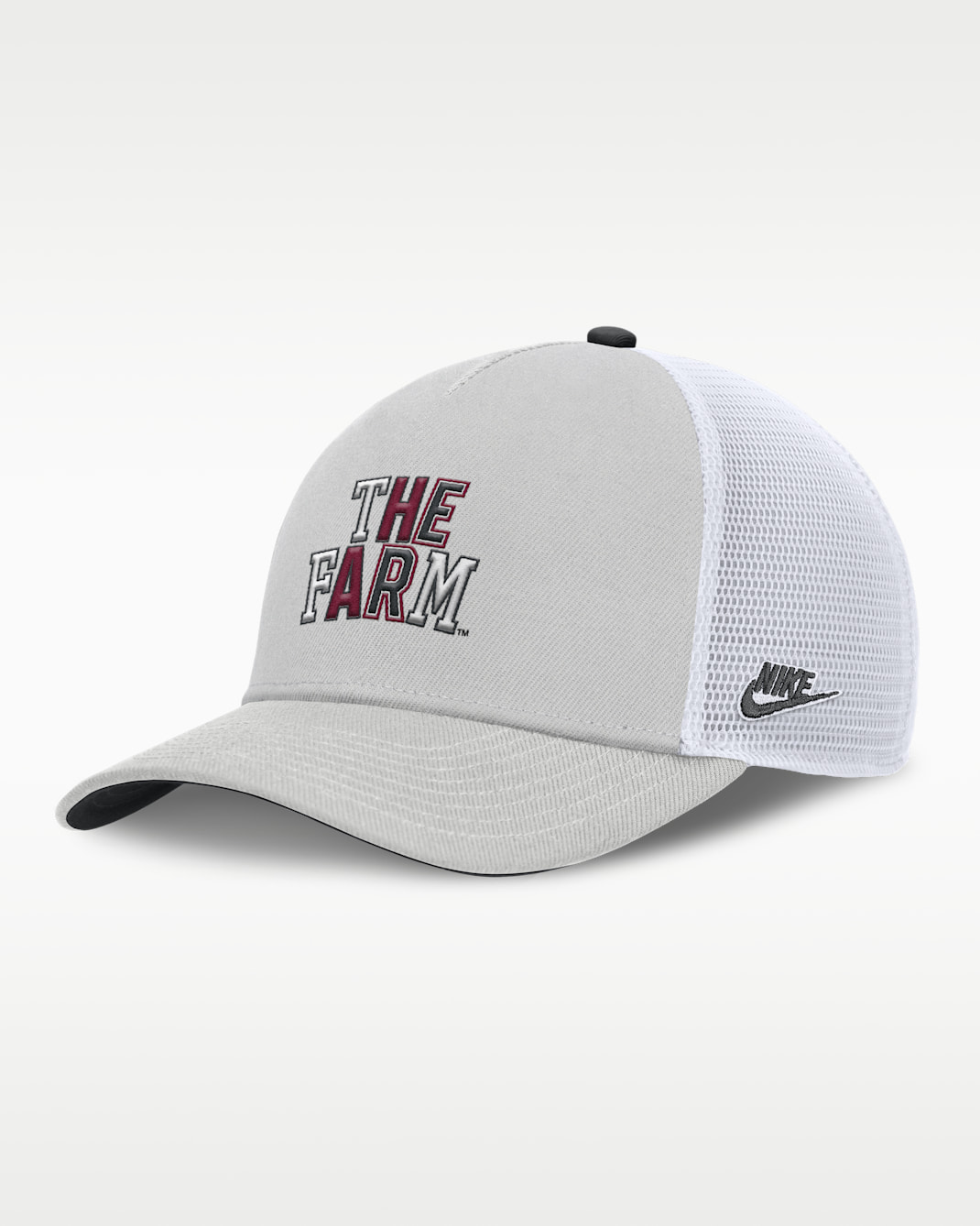 Gorra de rejilla universitaria Nike ajustable para hombre Stanford Legacy Basketball Rise - Gris