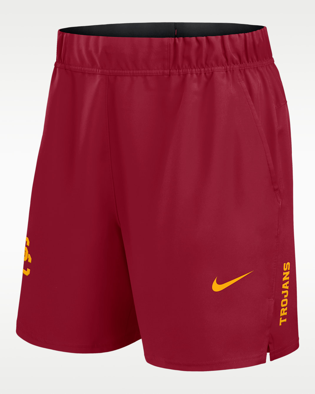 Shorts universitarios Nike Dri-FIT para hombre USC Primetime Victory Primary Logo - Rojo cardenal