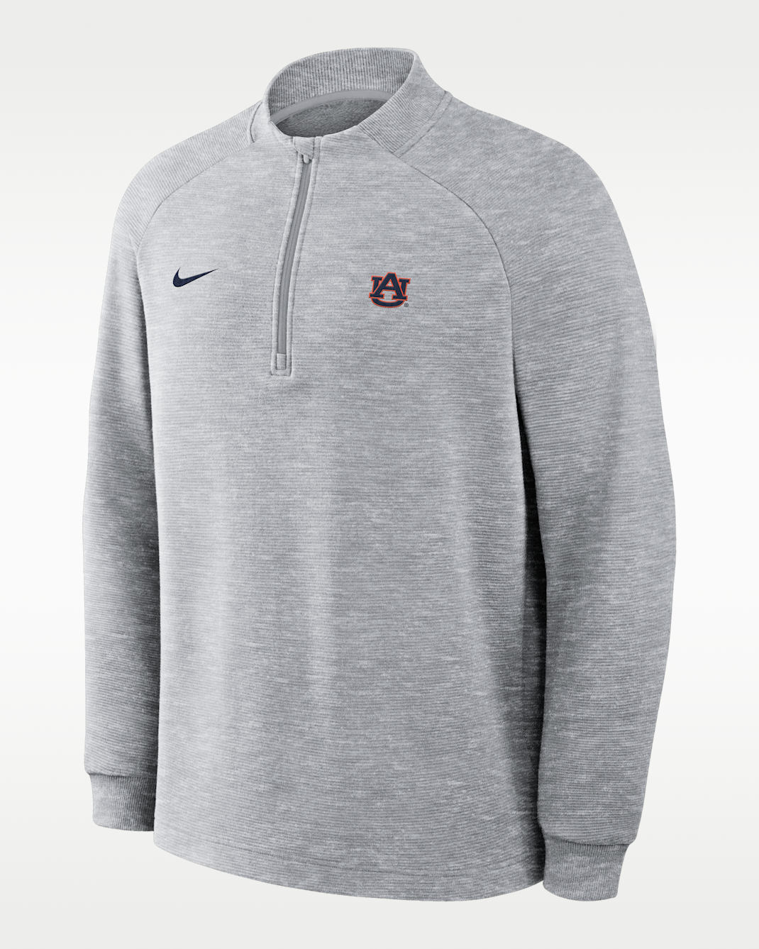Auburn Par Men's Nike Therma-FIT College Half-Zip Pullover - Grey