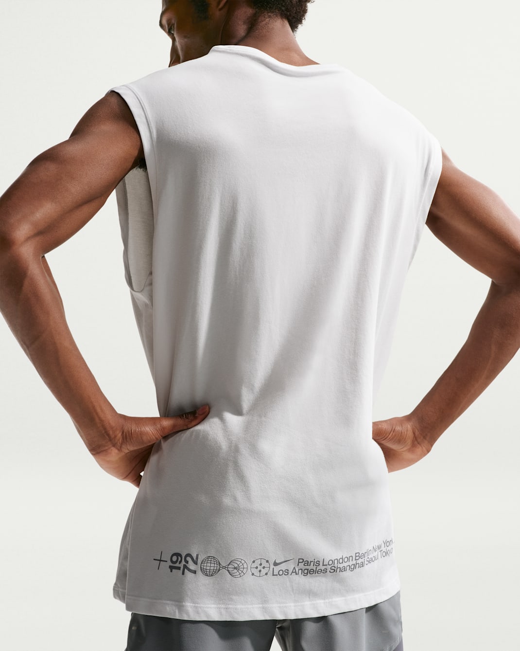 Nike Men's Dri-FIT Sleeveless Running T-Shirt