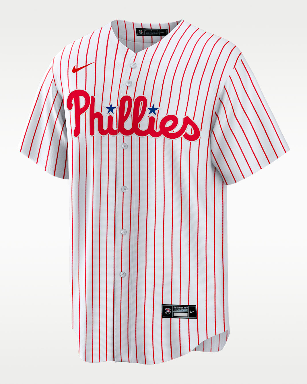 Jersey Nike de la MLB Replica para hombre Bryson Stott Philadelphia Phillies - Blanco