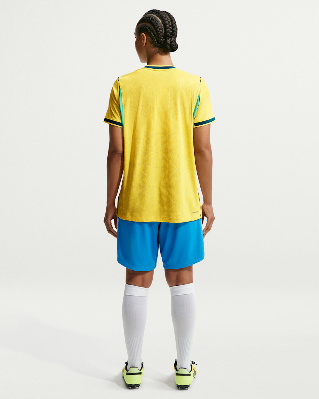 Brazil National Team 2026 Match Home Women's Nike Aero-FIT Soccer Jersey