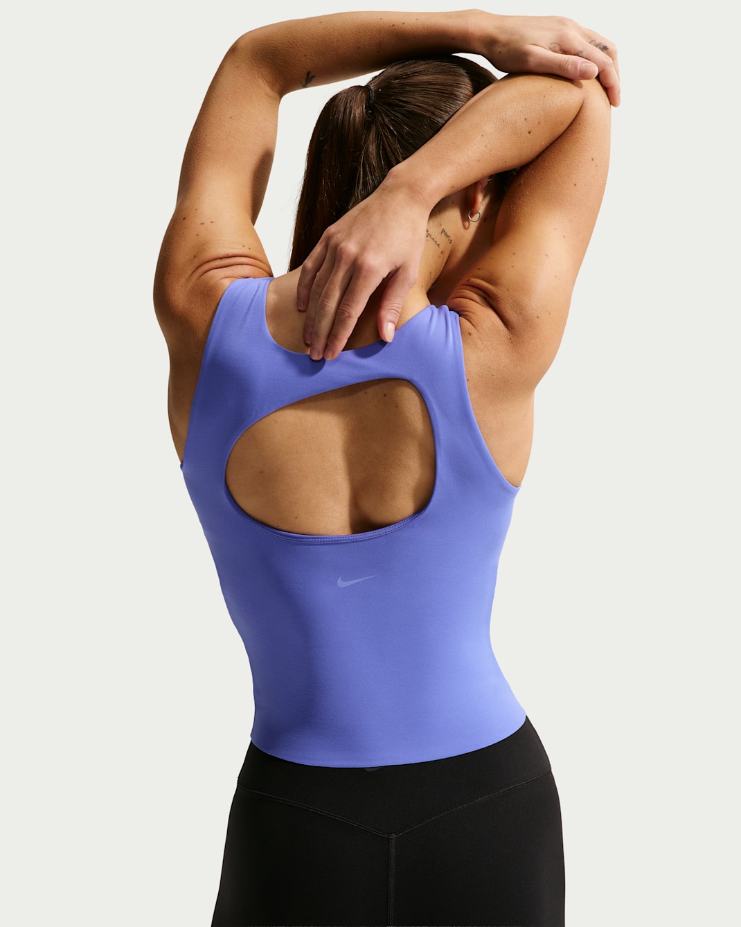 Nike Zenvy Women's Dri-FIT Tank Top - Sapphire/White