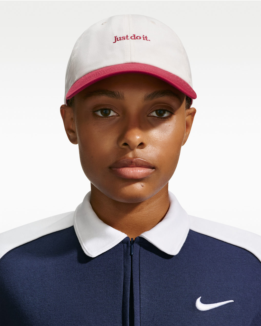 Nike Club Unstructured JDI Cap - Sail/Tough Red/Tough Red