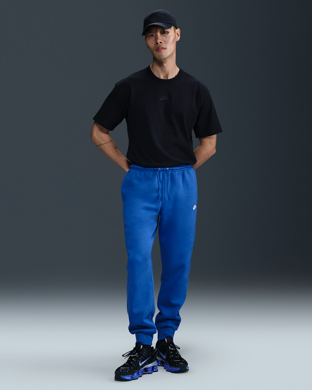Nike Sportswear Club Herren-Jogginghose - Game Royal/Game Royal/Weiß