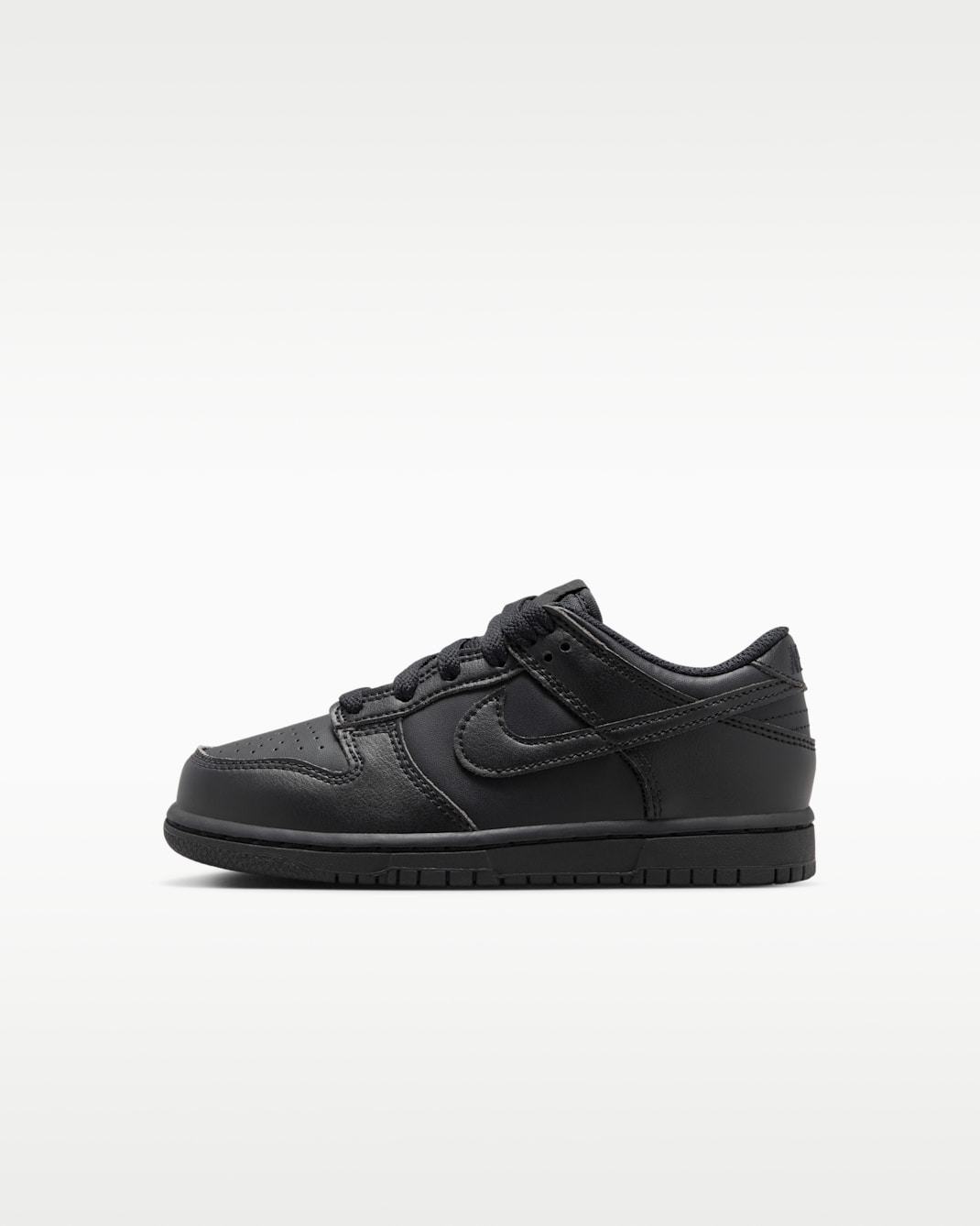 Nike Dunk Low Little Kids' Shoes - Black/Black/Black