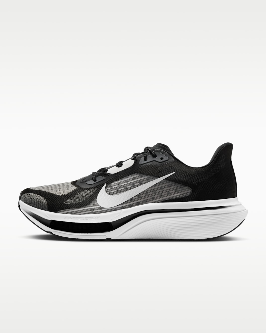 Nike Pegasus Plus 2 Men's Road-Running Shoes - Black/Smoke Grey/White